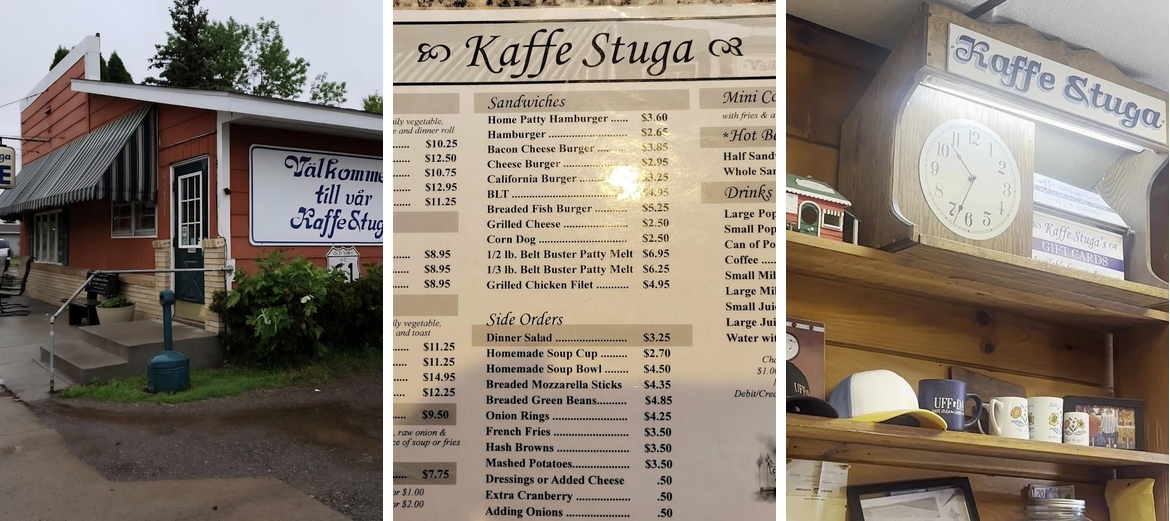 Kaffe Stuga Restaurant Menu