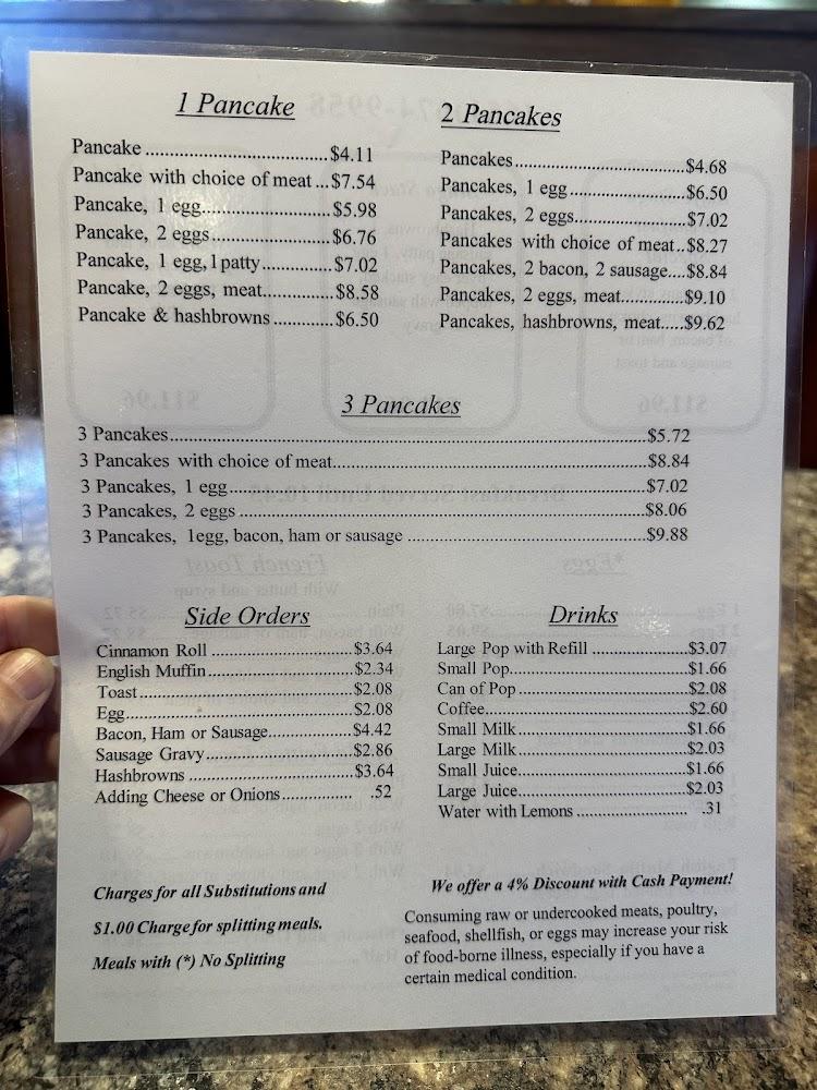 Kaffe Stuga Restaurant Menu image 3